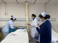 以考促練、以練促學，鄭州西區(qū)中醫(yī)院護理部開展護士長“三基”訓練考核